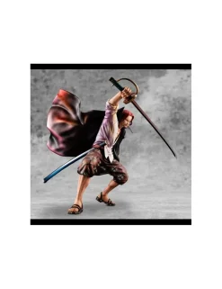 Megahouse P.O.P. Portrait of Pirates One Piece Playback Memories Red-Haired Shanks MegaTrea Exclusive