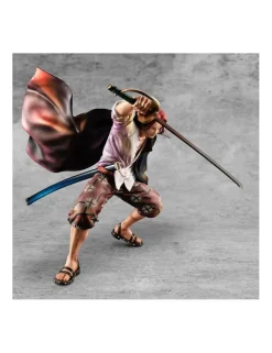 Megahouse P.O.P. Portrait of Pirates One Piece Playback Memories Red-Haired Shanks MegaTrea Exclusive