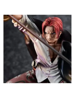 Megahouse P.O.P. Portrait of Pirates One Piece Playback Memories Red-Haired Shanks MegaTrea Exclusive