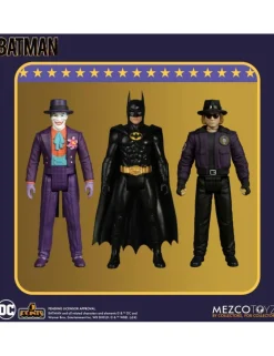 Mezco Batman 1989 5 Points Action Figures Deluxe Box Set
