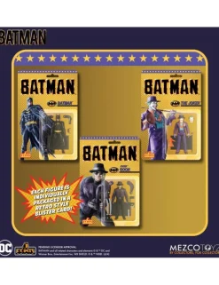 Mezco Batman 1989 5 Points Action Figures Deluxe Box Set
