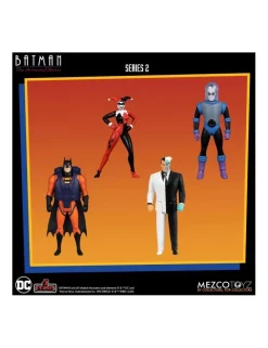 Mezco Batman The Animated Series 5 Points Action Figures Vol.2 Deluxe Box Set