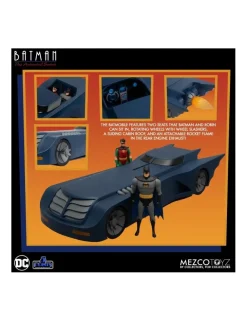 Mezco Batman The Animated Series 5 Points Batmobile