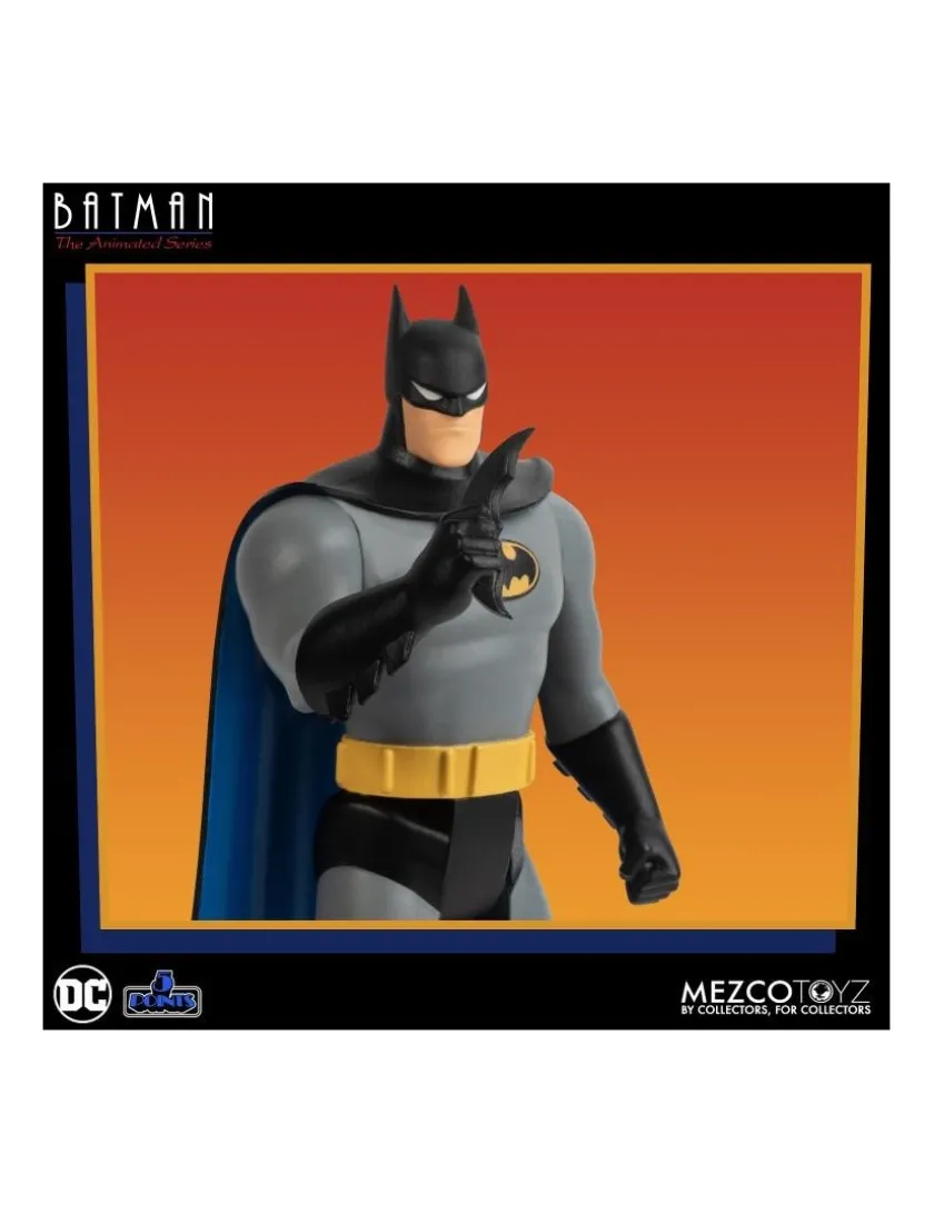 Mezco Batman The Animated Series 5 Points Action Figures Deluxe Box Set