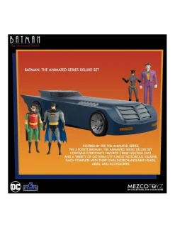 Mezco Batman The Animated Series 5 Points Batmobile
