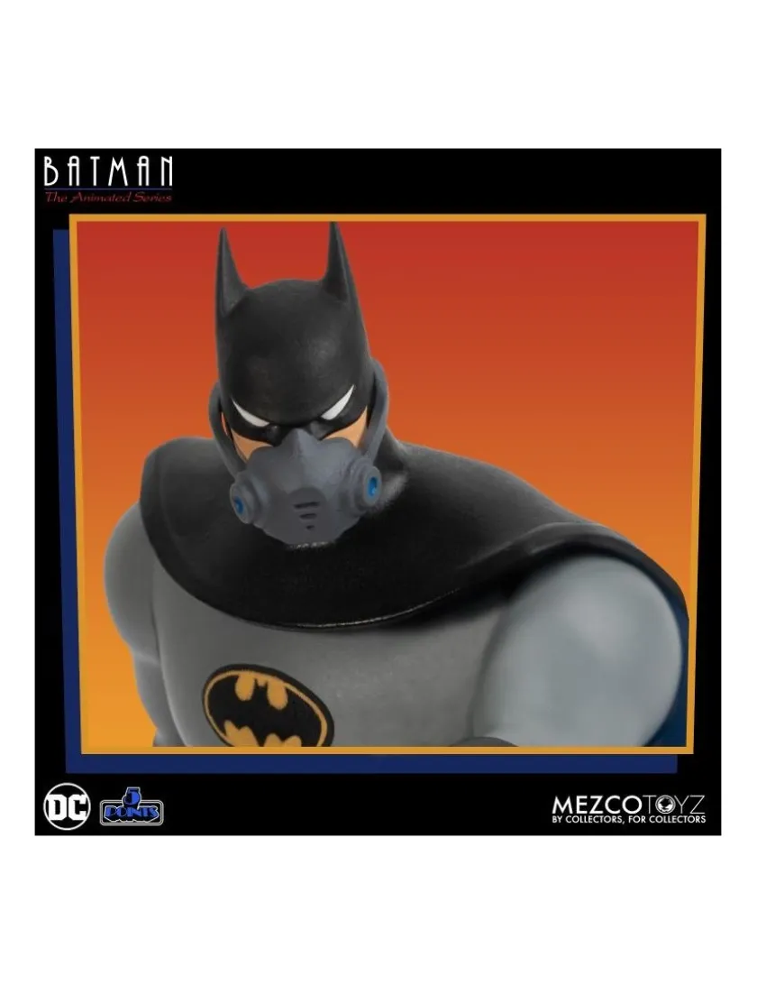 Mezco Batman The Animated Series 5 Points Action Figures Deluxe Box Set