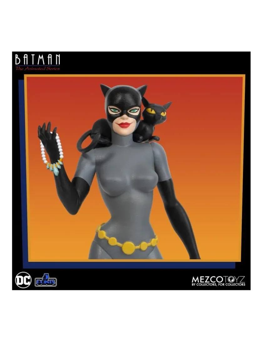 Mezco Batman The Animated Series 5 Points Action Figures Deluxe Box Set
