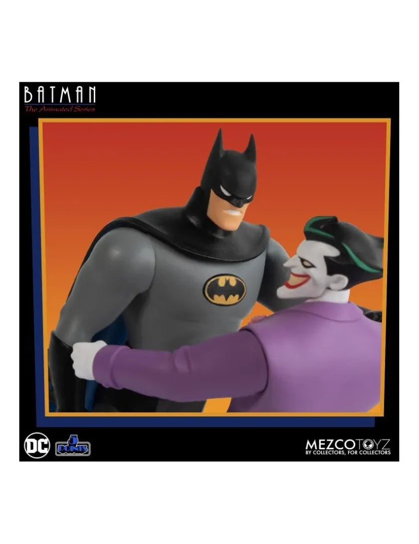 Mezco Batman The Animated Series 5 Points Action Figures Deluxe Box Set