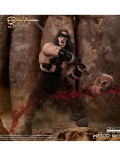 Mezco Toys The One 12 Collective Conan the Barbarian Conan War Paint Edition