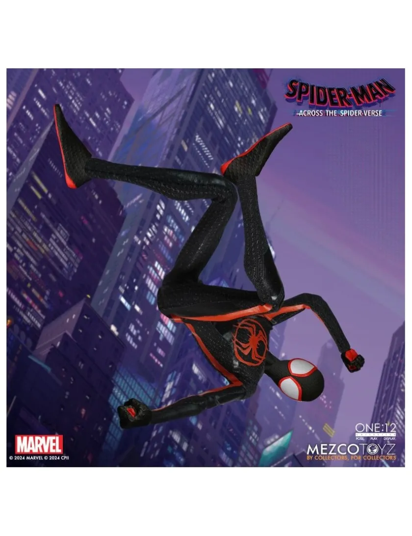Mezco Toys The One 12 Collective Marvel Spider-Man Across the Spider-Verse Miles Morales