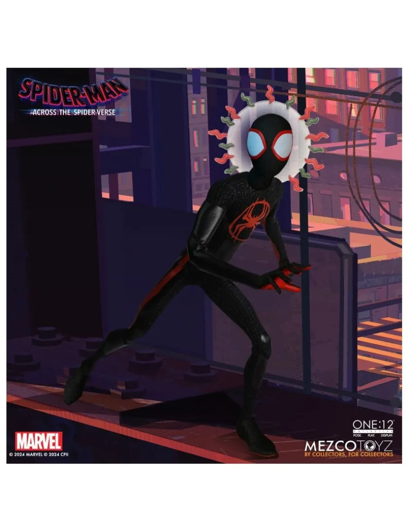 Mezco Toys The One 12 Collective Marvel Spider-Man Across the Spider-Verse Miles Morales
