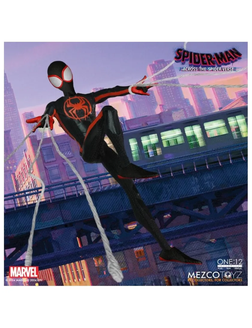 Mezco Toys The One 12 Collective Marvel Spider-Man Across the Spider-Verse Miles Morales