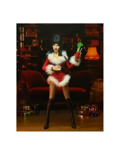 Neca Elvira Mistress of the Dark Elvira Very Scary X-Mas Version