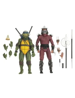 Neca Teenage Mutant Ninja Turtles Leonardo VS Shredder
