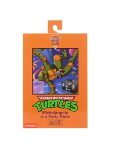Neca Teenage Mutant Ninja Turtles VHS Animated Series Pizza Club Michelangelo