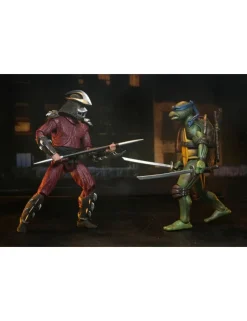 Neca Teenage Mutant Ninja Turtles Leonardo VS Shredder