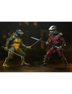 Neca Teenage Mutant Ninja Turtles Leonardo VS Shredder