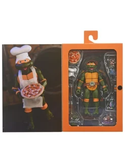 Neca Teenage Mutant Ninja Turtles VHS Animated Series Pizza Club Michelangelo