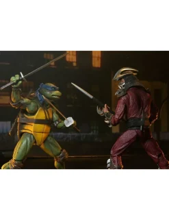 Neca Teenage Mutant Ninja Turtles Leonardo VS Shredder