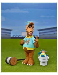 Neca Toony Classic Action Figure Alf with Baseball Bat