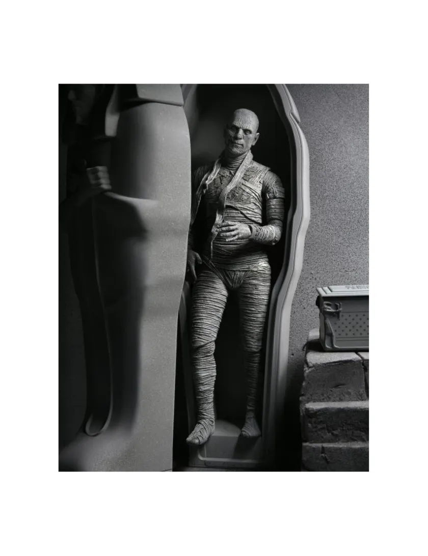 Neca Universal Monsters Ultimate The Mummy Black & White