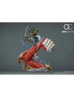 Oniri Creations Attack on Titan Levi VS Female Titan Epic Diorama 1/6 Statue Figure 999pcs Worldwide