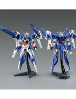 P-Bandai High Grade HG 1/144 Mobile Suit Gundam AGE-1 Razor & Gundam AGE-2 Asrtimes Set