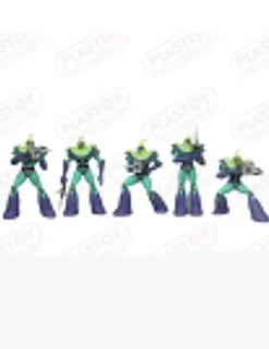 Plastoy UFO Robot Grendizer Vegan Soldiers Figure Set