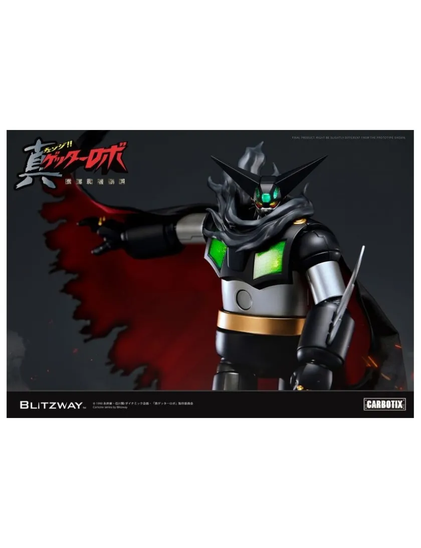5PRO Studio Blitzway Carbotix Hybrid Carbon Action Figure Series CX-002B Getter Robot Armageddon Black Getter