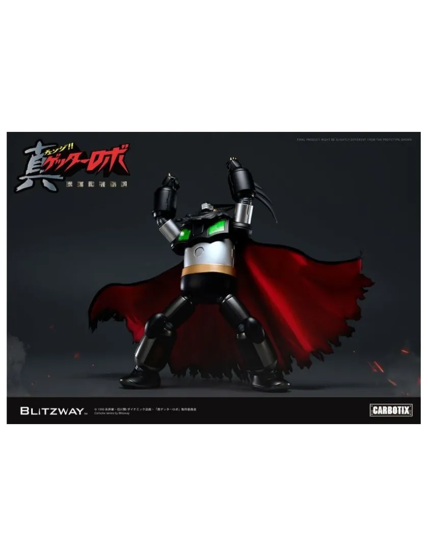 5PRO Studio Blitzway Carbotix Hybrid Carbon Action Figure Series CX-002B Getter Robot Armageddon Black Getter