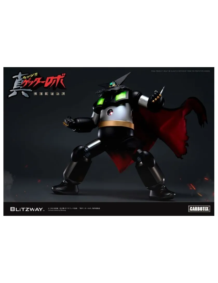5PRO Studio Blitzway Carbotix Hybrid Carbon Action Figure Series CX-002B Getter Robot Armageddon Black Getter