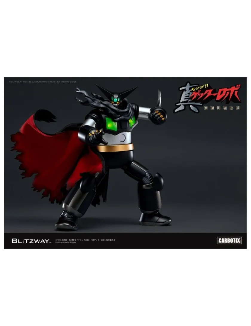 5PRO Studio Blitzway Carbotix Hybrid Carbon Action Figure Series CX-002B Getter Robot Armageddon Black Getter