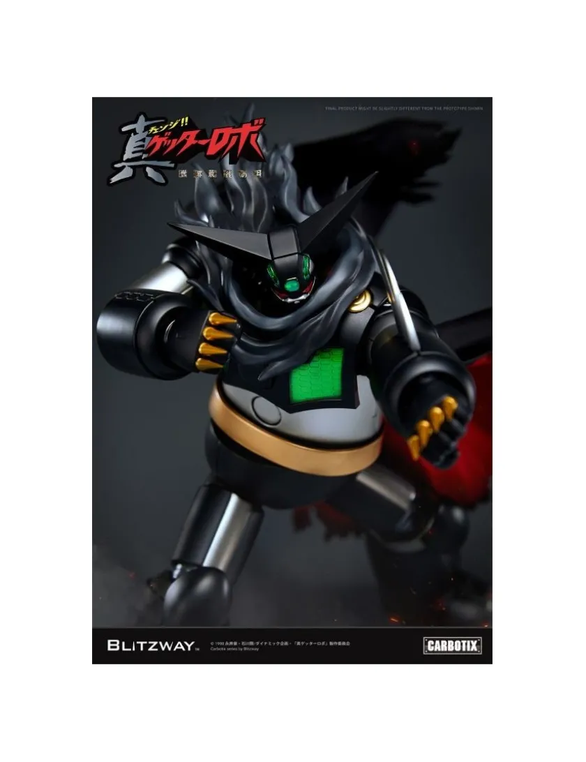 5PRO Studio Blitzway Carbotix Hybrid Carbon Action Figure Series CX-002B Getter Robot Armageddon Black Getter