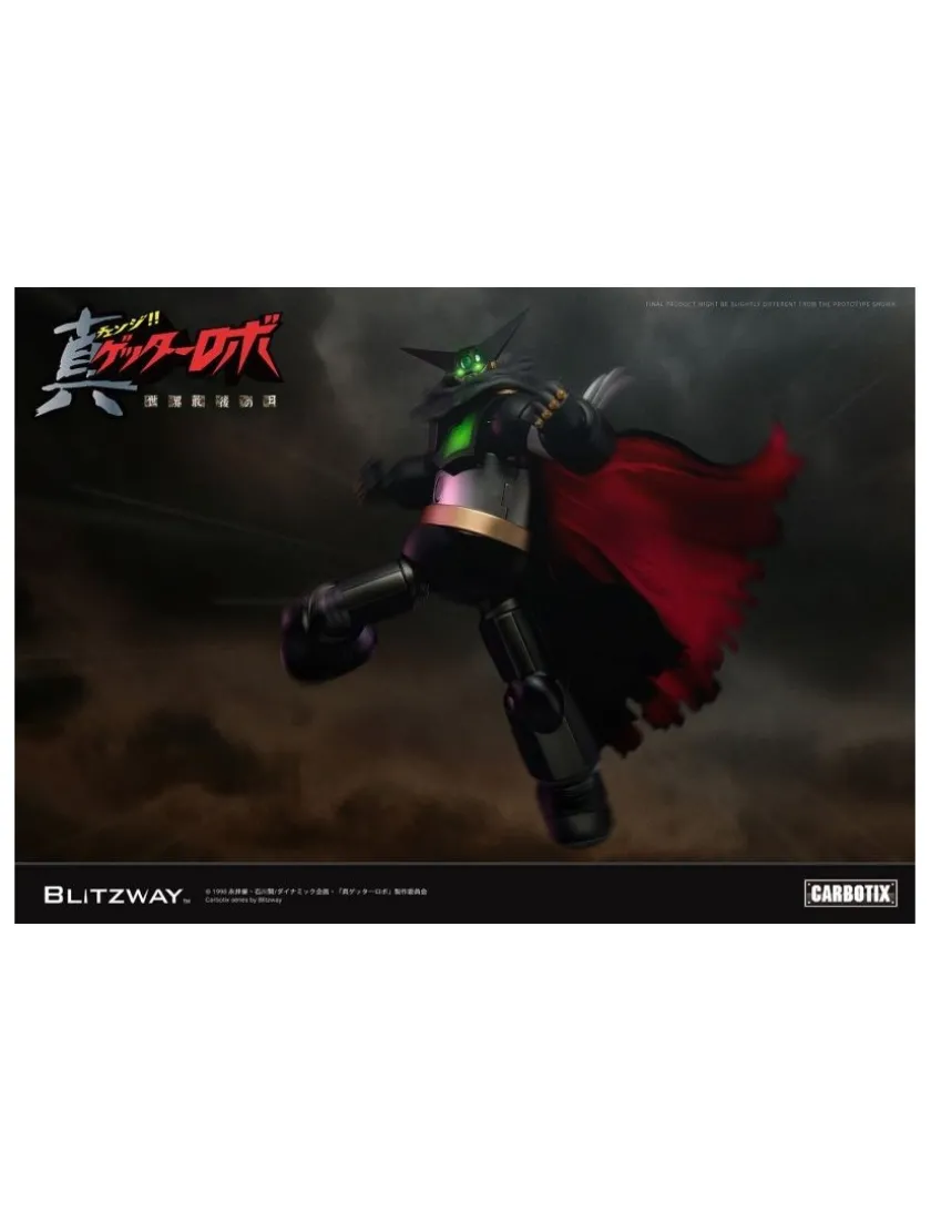 5PRO Studio Blitzway Carbotix Hybrid Carbon Action Figure Series CX-002B Getter Robot Armageddon Black Getter
