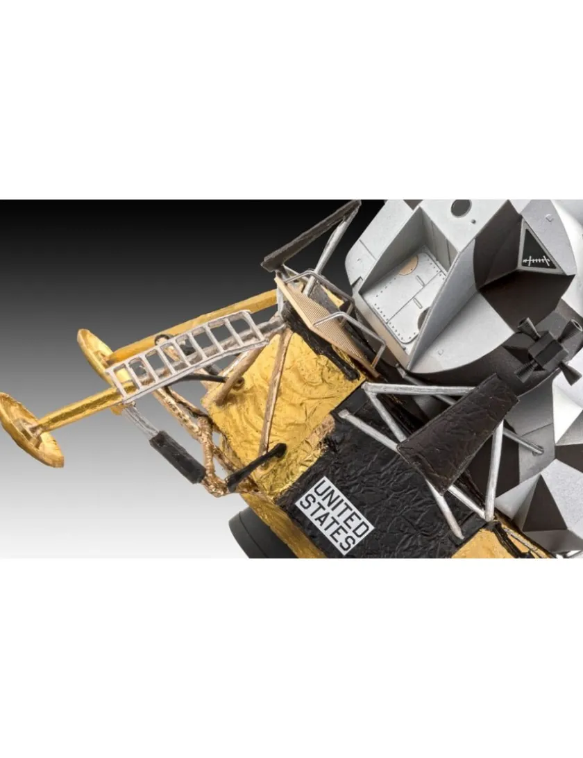 Revell NASA Apollo 11 Lunar Module Eagle Model Kit Gift Set 1/48 Scale