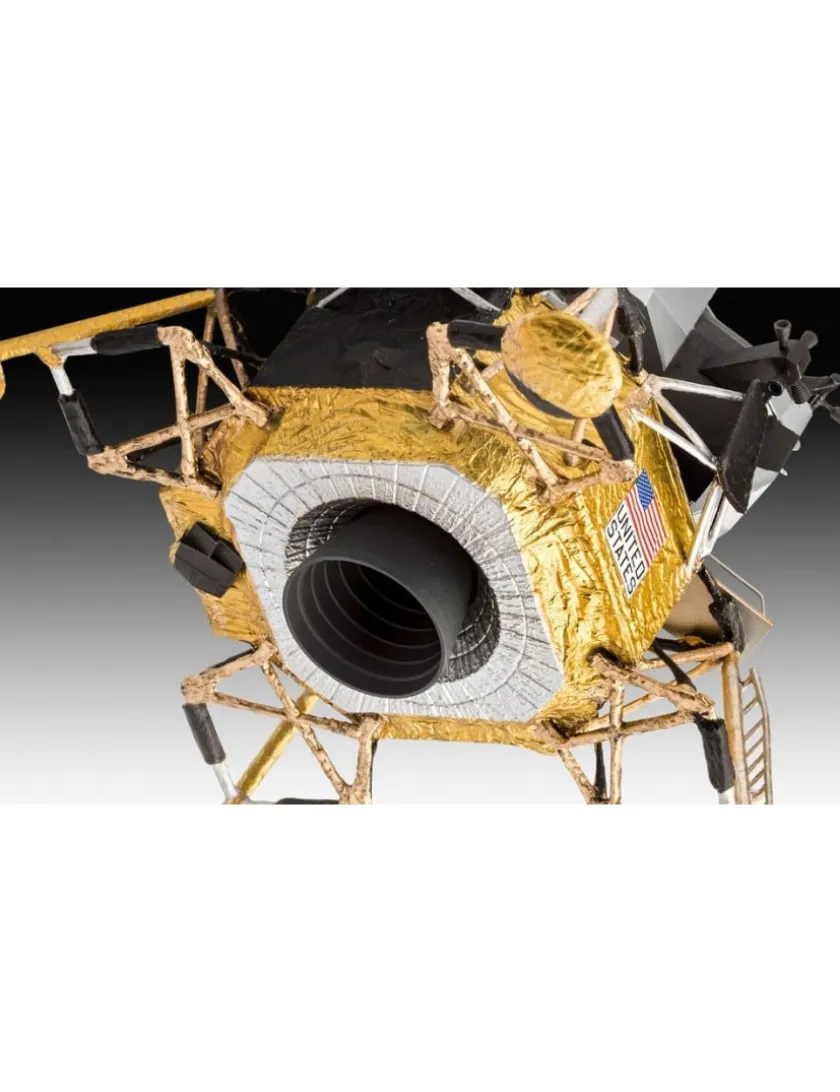 Revell NASA Apollo 11 Lunar Module Eagle Model Kit Gift Set 1/48 Scale