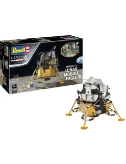 Revell NASA Apollo 11 Lunar Module Eagle Model Kit Gift Set 1/48 Scale