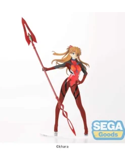 Sega Limited Premium Size Figure Neon Genesis Evangelion Asuka Shikinami Langley Spear of Cassius