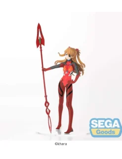 Sega Limited Premium Size Figure Neon Genesis Evangelion Asuka Shikinami Langley Spear of Cassius