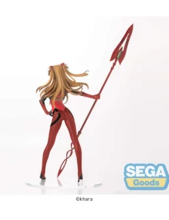 Sega Limited Premium Size Figure Neon Genesis Evangelion Asuka Shikinami Langley Spear of Cassius