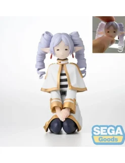 Sega Premium Perching Figure Frieren Beyond Journey's End Frieren I Have Ringlets Now Clear Version