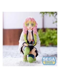 Sega Premium Perching Figure Demon Slayer Kimetsu no Yaiba Mitsuri Kanroji Hashira Meeting Ver.