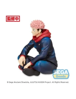 Sega Premium Perching Figure JuJutsu Kaisen Yugi Itadori