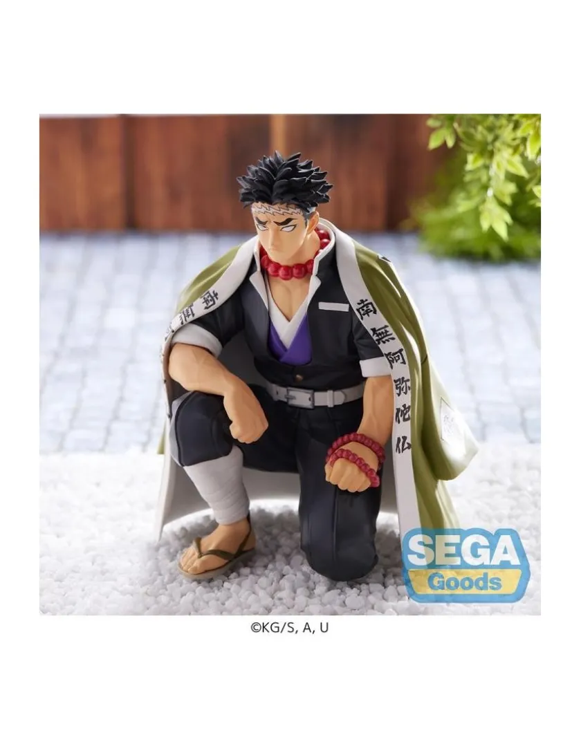 Sega Premium Perching Figure Demon Slayer Kimetsu no Yaiba Gyomei Himejima Hashira Meeting Ver.