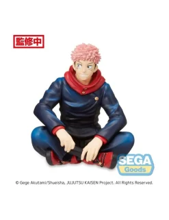 Sega Premium Perching Figure JuJutsu Kaisen Yugi Itadori