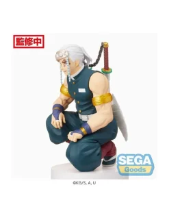 Sega Premium Perching Figure Demon Slayer Kimetsu no Yaiba Tengen Uzui Hashira Meeting Ver.