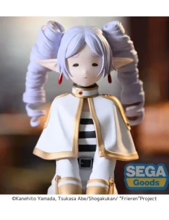 Sega Premium Perching Figure Frieren Beyond Journey's End Frieren I Have Ringlets Now Clear Version