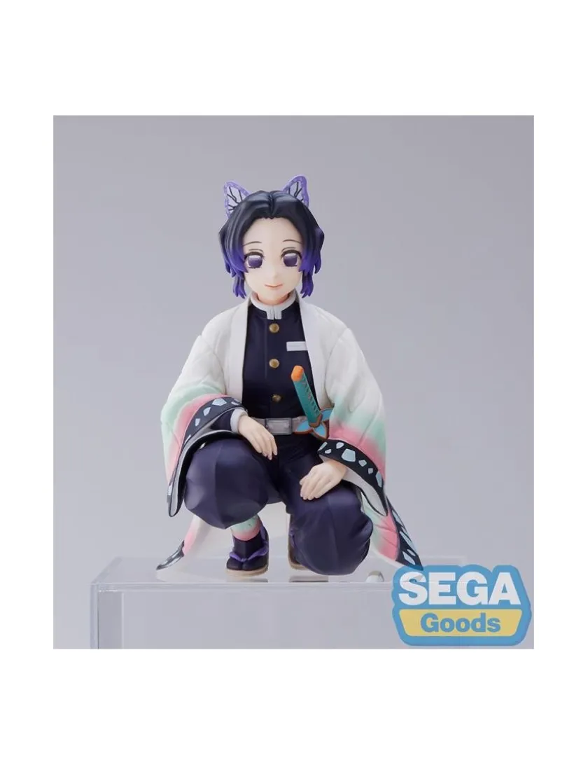 Sega Premium Perching Figure Demon Slayer Kimetsu no Yaiba Shinobu Kocho Hashira Meeting Ver.