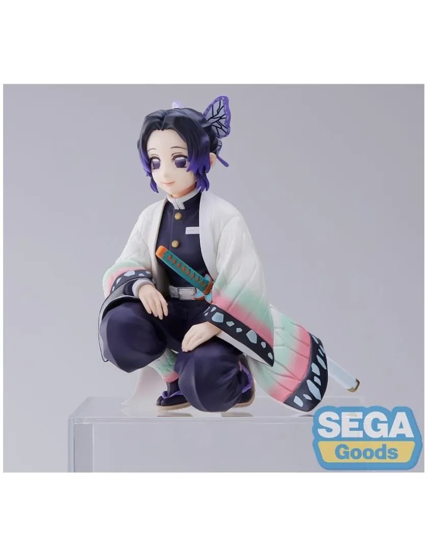 Sega Premium Perching Figure Demon Slayer Kimetsu no Yaiba Shinobu Kocho Hashira Meeting Ver.