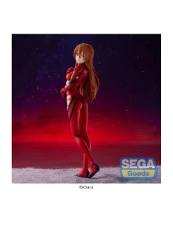 Sega Super Premium Size Figure Rebuild of Evangelion Asuka Shikinami Langley On the Beach